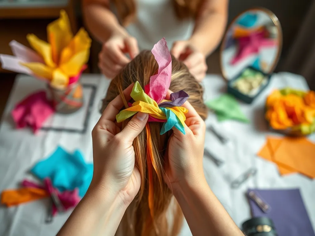 Farbowanie włosów bibułą: jak uzyskać najlepszy efekt?