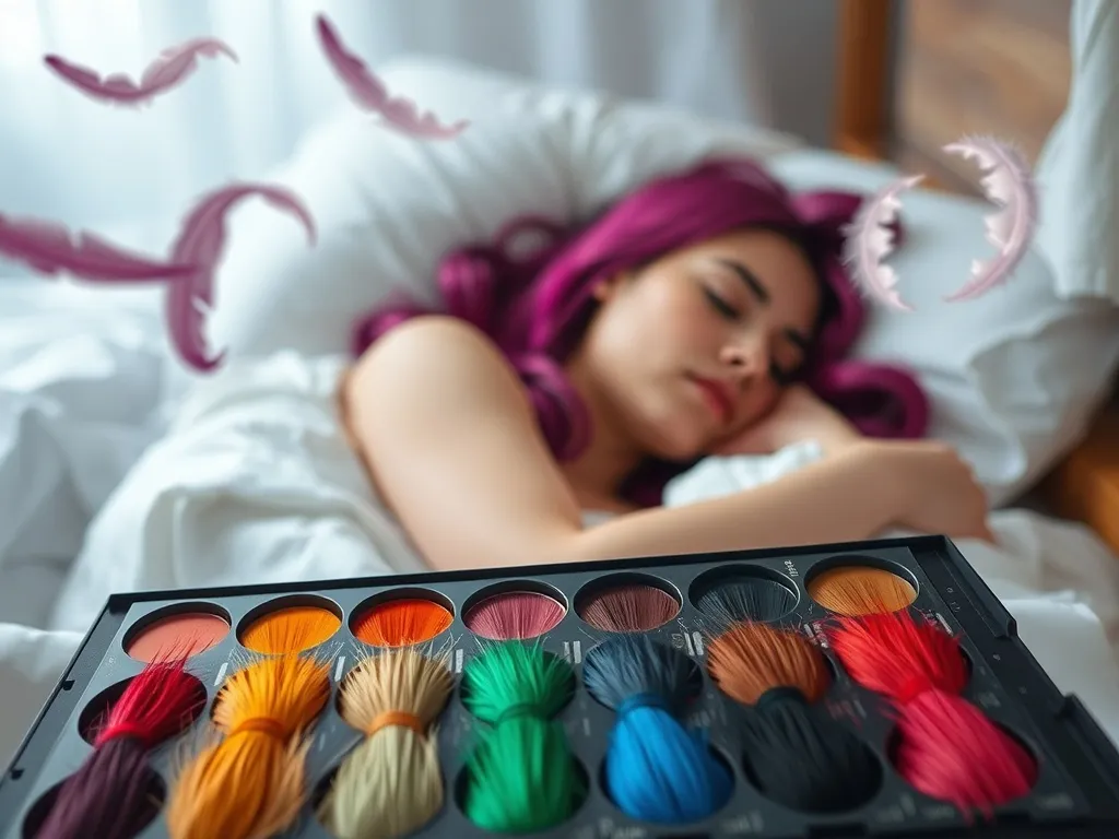 Sennik farbowanie włosów: co oznacza sen o zmianie koloru?